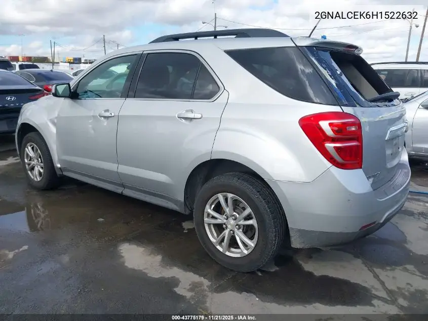 2GNALCEK6H1522632 2017 Chevrolet Equinox Lt