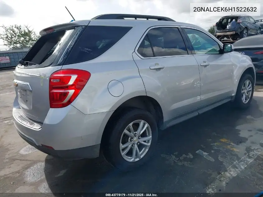 2GNALCEK6H1522632 2017 Chevrolet Equinox Lt