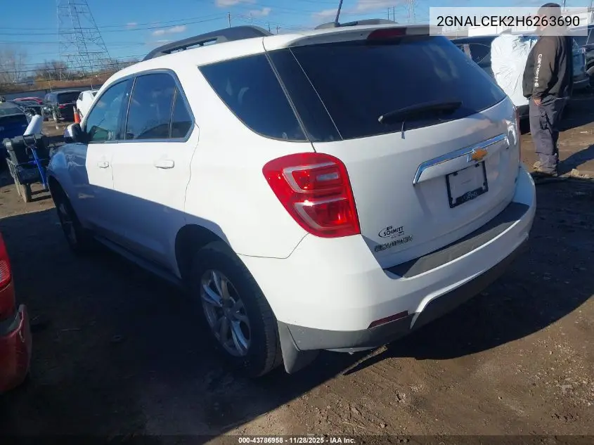 2GNALCEK2H6263690 2017 Chevrolet Equinox Lt