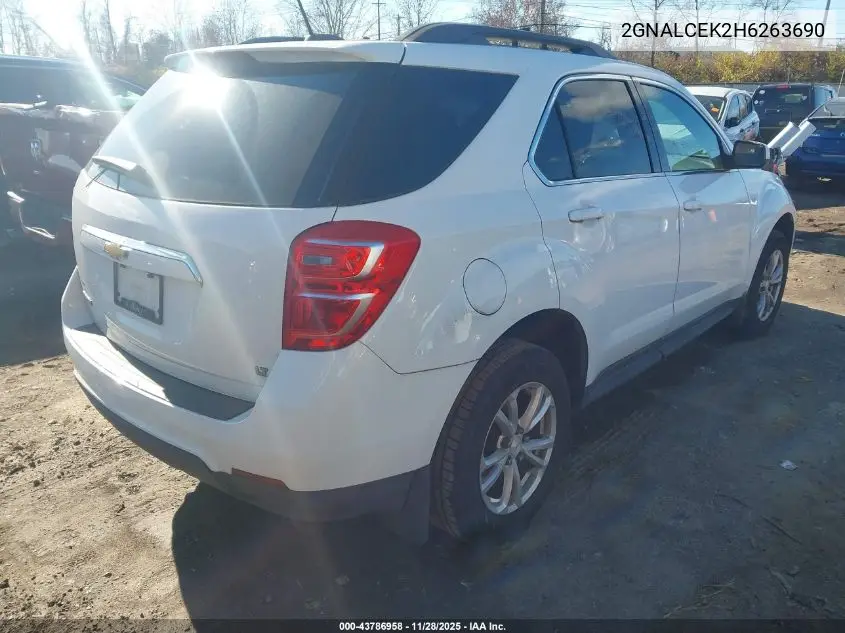 2GNALCEK2H6263690 2017 Chevrolet Equinox Lt