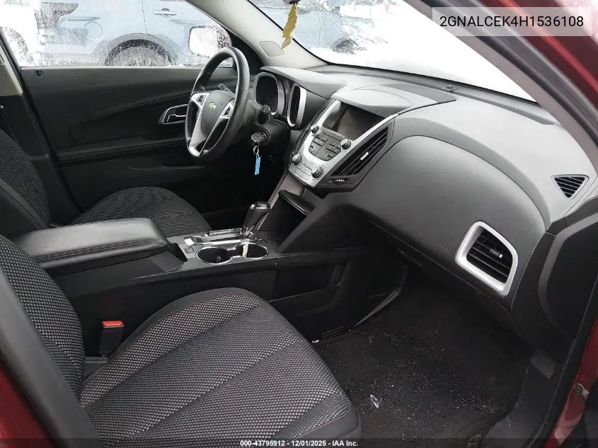 2GNALCEK4H1536108 2017 Chevrolet Equinox Lt