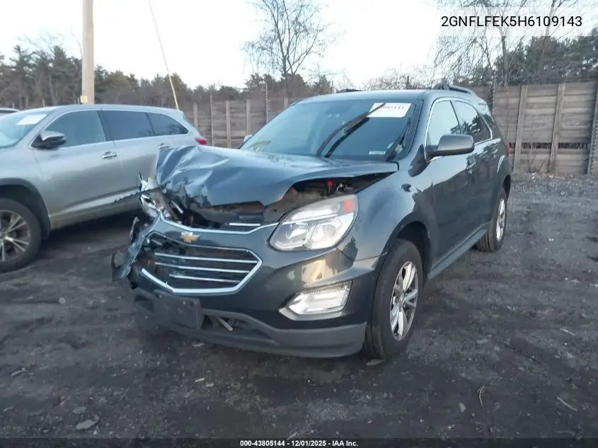 2GNFLFEK5H6109143 2017 Chevrolet Equinox Lt