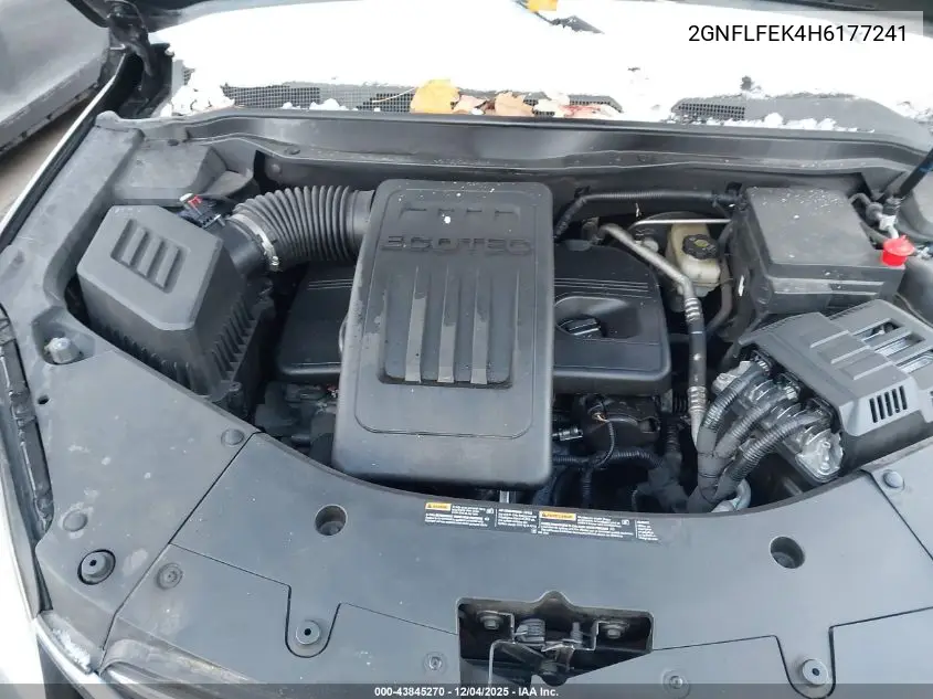 2GNFLFEK4H6177241 2017 Chevrolet Equinox Lt