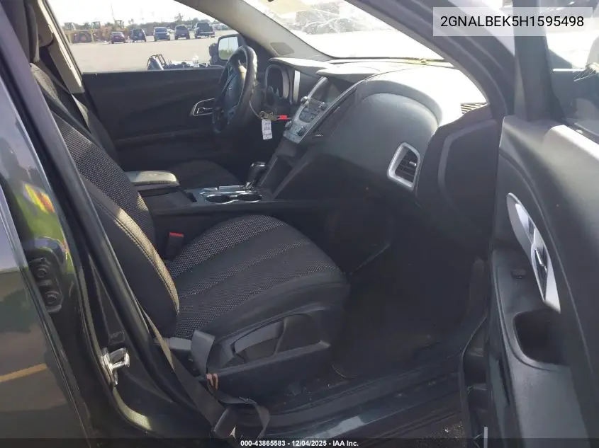 2GNALBEK5H1595498 2017 Chevrolet Equinox Ls