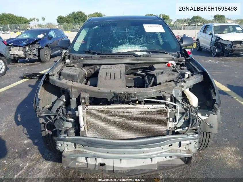 2GNALBEK5H1595498 2017 Chevrolet Equinox Ls