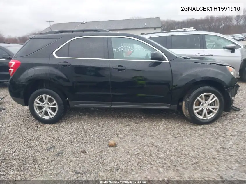 2GNALCEK1H1591910 2017 Chevrolet Equinox Lt