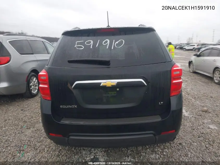 2GNALCEK1H1591910 2017 Chevrolet Equinox Lt