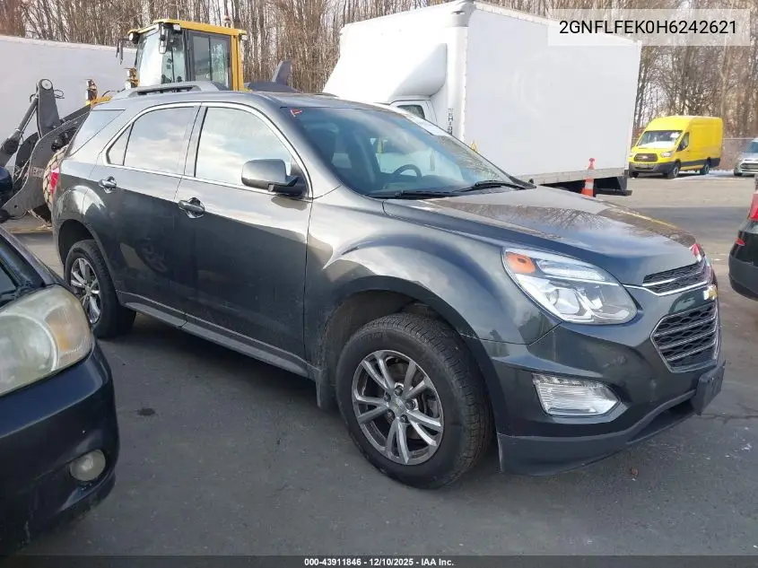 2GNFLFEK0H6242621 2017 Chevrolet Equinox Lt