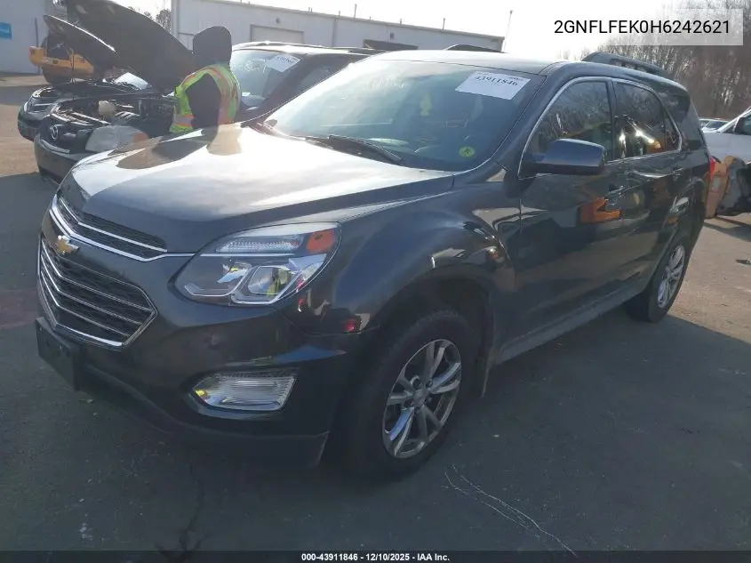 2GNFLFEK0H6242621 2017 Chevrolet Equinox Lt