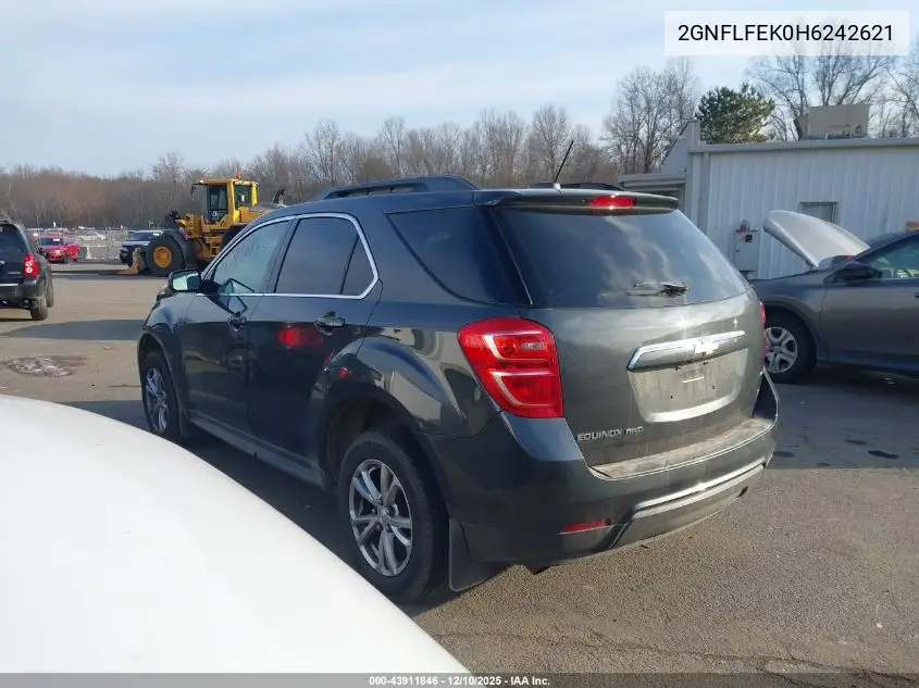 2GNFLFEK0H6242621 2017 Chevrolet Equinox Lt