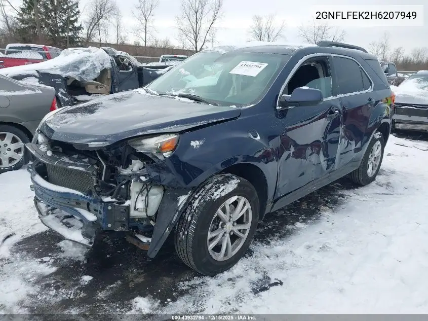 2GNFLFEK2H6207949 2017 Chevrolet Equinox Lt
