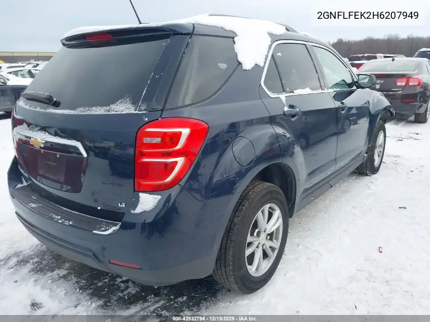 2GNFLFEK2H6207949 2017 Chevrolet Equinox Lt