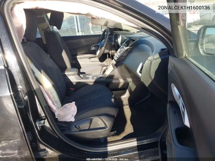 2GNALCEK1H1600136 2017 Chevrolet Equinox Lt