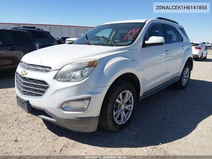2GNALCEK1H6141855 2017 Chevrolet Equinox Lt