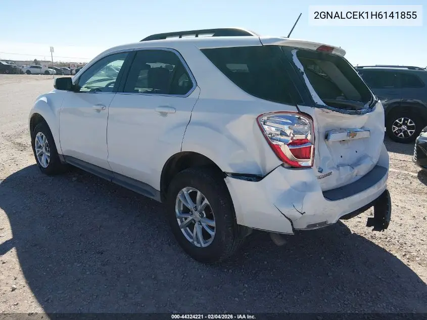 2GNALCEK1H6141855 2017 Chevrolet Equinox Lt