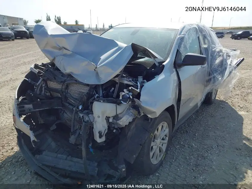 2GNAXHEV9J6146044 2018 Chevrolet Equinox Ls