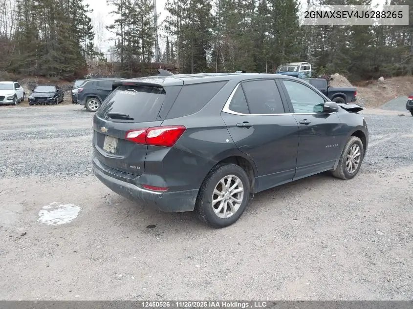 2GNAXSEV4J6288265 2018 Chevrolet Equinox 1Lt