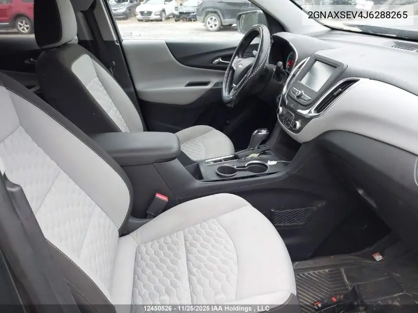 2GNAXSEV4J6288265 2018 Chevrolet Equinox 1Lt