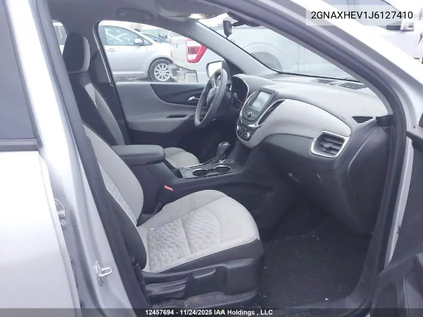 2GNAXHEV1J6127410 2018 Chevrolet Equinox Ls