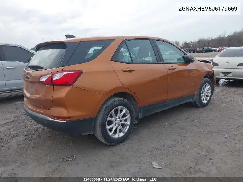 2GNAXHEV5J6179669 2018 Chevrolet Equinox