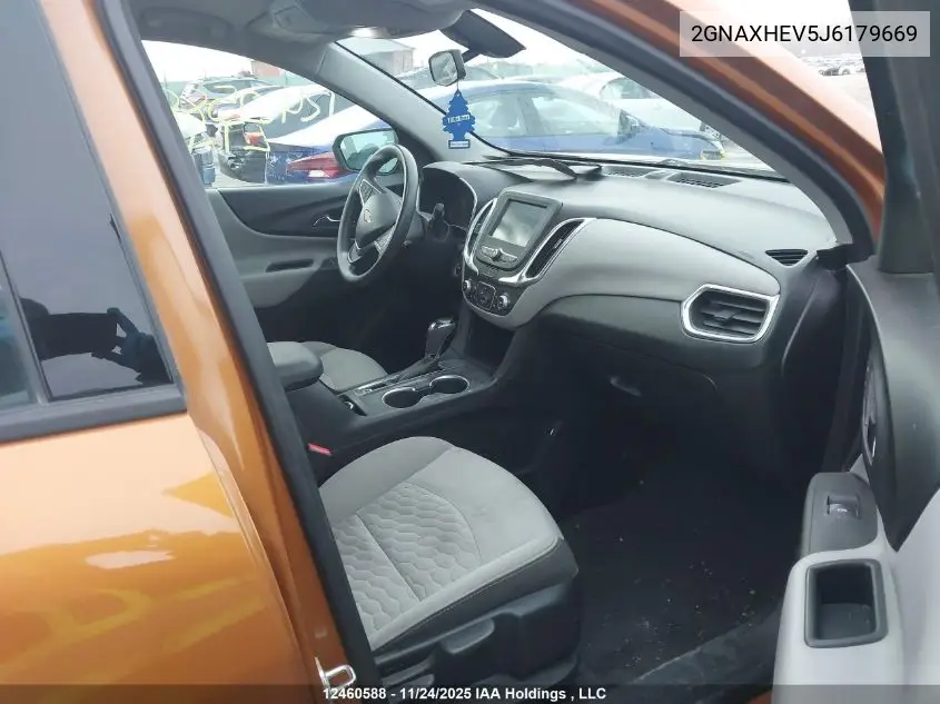 2GNAXHEV5J6179669 2018 Chevrolet Equinox
