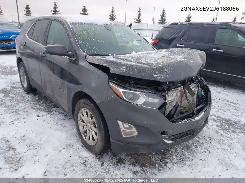2GNAXSEV2J6188066 2018 Chevrolet Equinox 1Lt