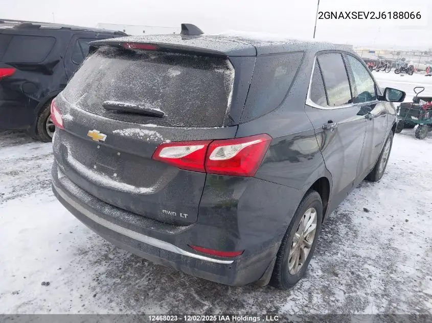 2GNAXSEV2J6188066 2018 Chevrolet Equinox 1Lt