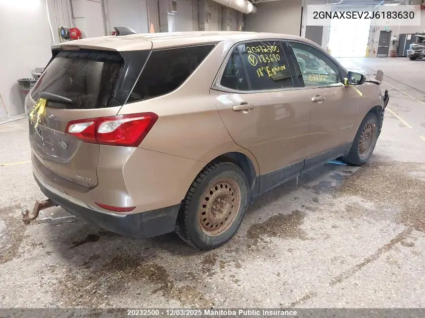 2GNAXSEV2J6183630 2018 Chevrolet Equinox Lt