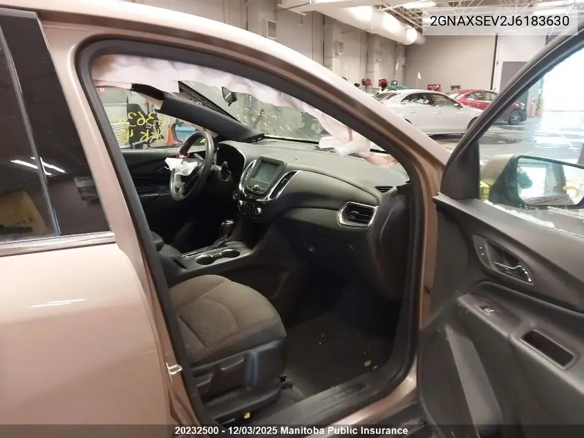 2GNAXSEV2J6183630 2018 Chevrolet Equinox Lt