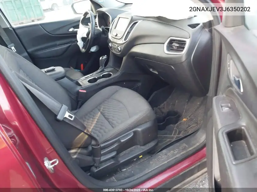2GNAXJEV3J6350202 2018 Chevrolet Equinox Lt