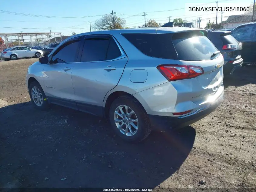 3GNAXSEV3JS548060 2018 Chevrolet Equinox Lt