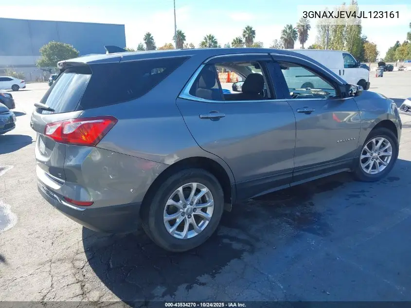 3GNAXJEV4JL123161 2018 Chevrolet Equinox Lt