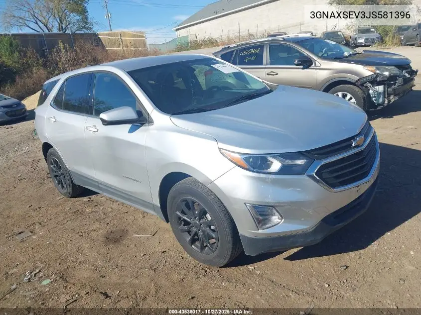 3GNAXSEV3JS581396 2018 Chevrolet Equinox Lt