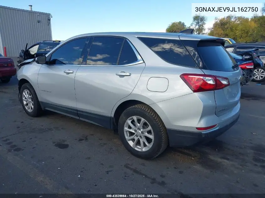 3GNAXJEV9JL162750 2018 Chevrolet Equinox Lt