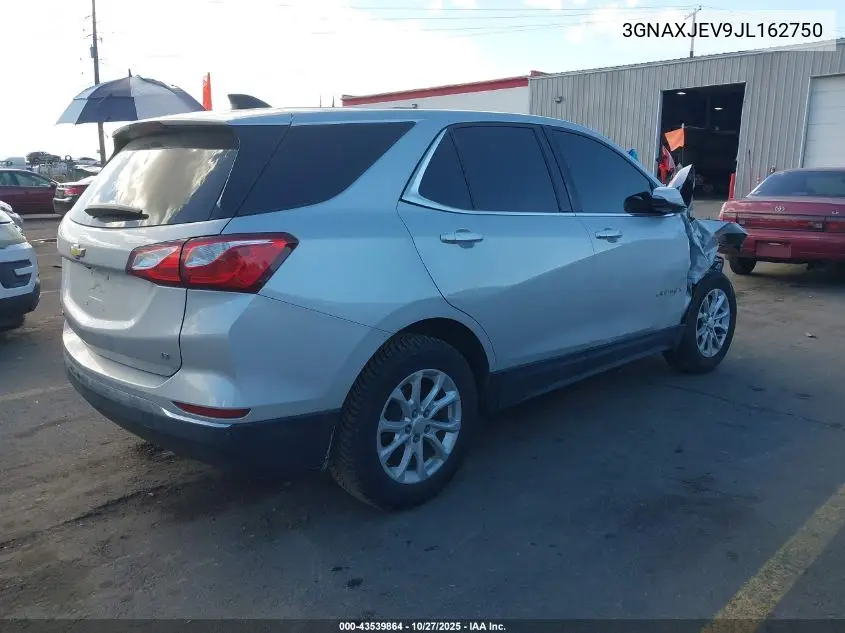 3GNAXJEV9JL162750 2018 Chevrolet Equinox Lt