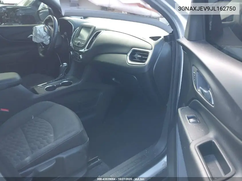3GNAXJEV9JL162750 2018 Chevrolet Equinox Lt
