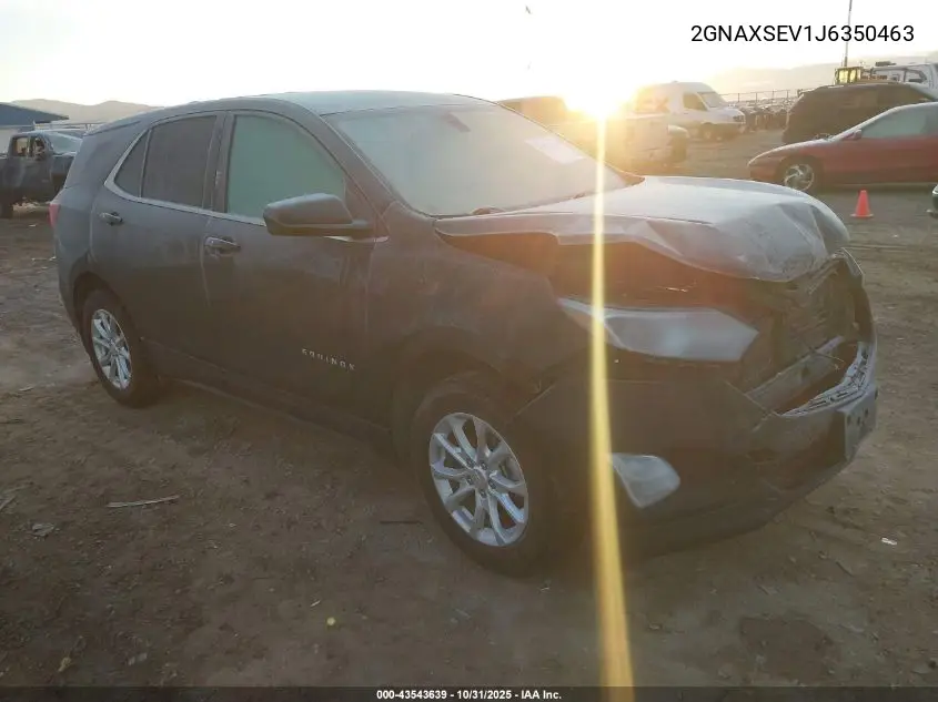2GNAXSEV1J6350463 2018 Chevrolet Equinox Lt