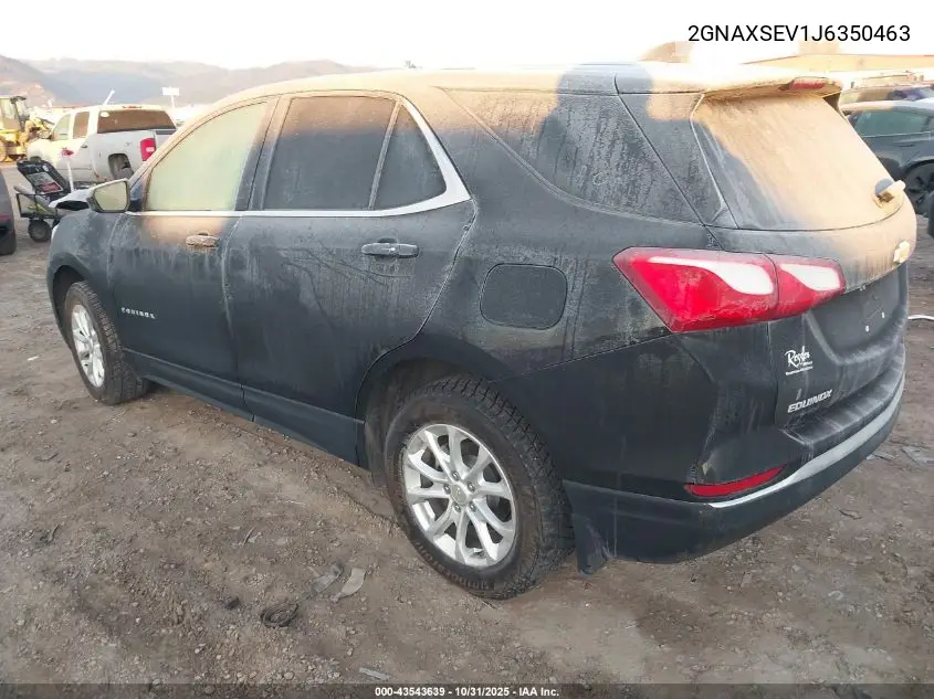2GNAXSEV1J6350463 2018 Chevrolet Equinox Lt