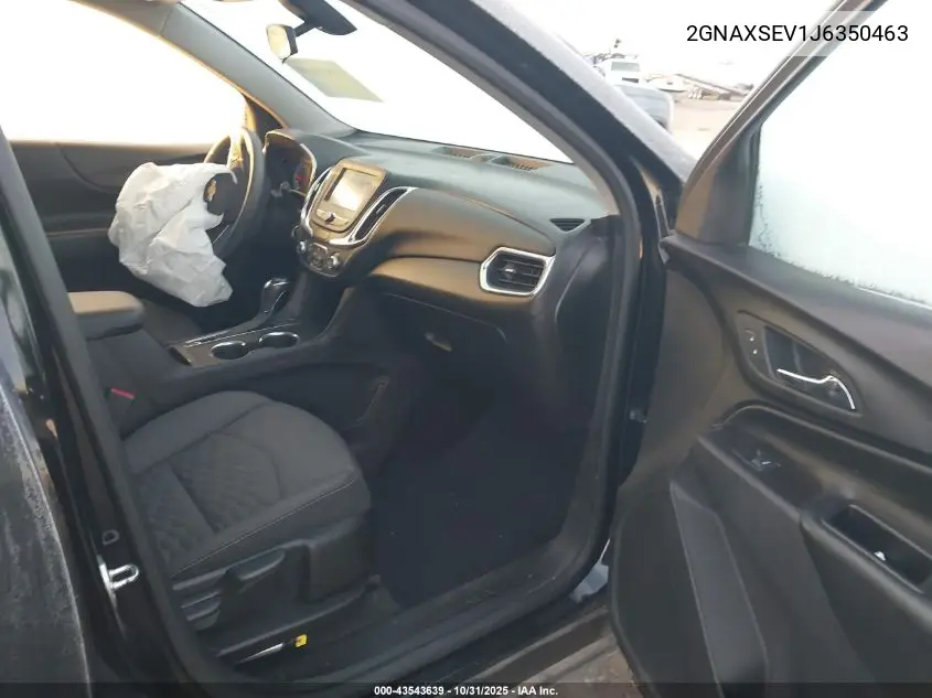 2GNAXSEV1J6350463 2018 Chevrolet Equinox Lt