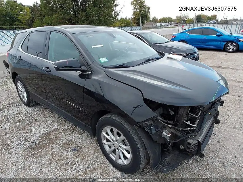 2GNAXJEV3J6307575 2018 Chevrolet Equinox Lt