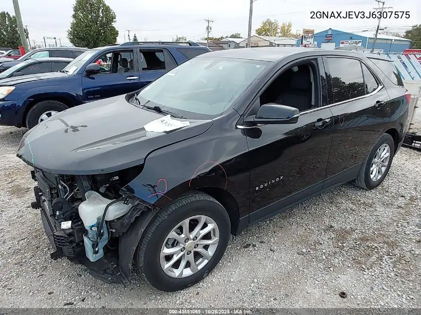 2GNAXJEV3J6307575 2018 Chevrolet Equinox Lt