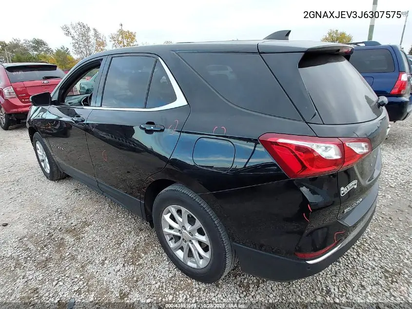 2GNAXJEV3J6307575 2018 Chevrolet Equinox Lt