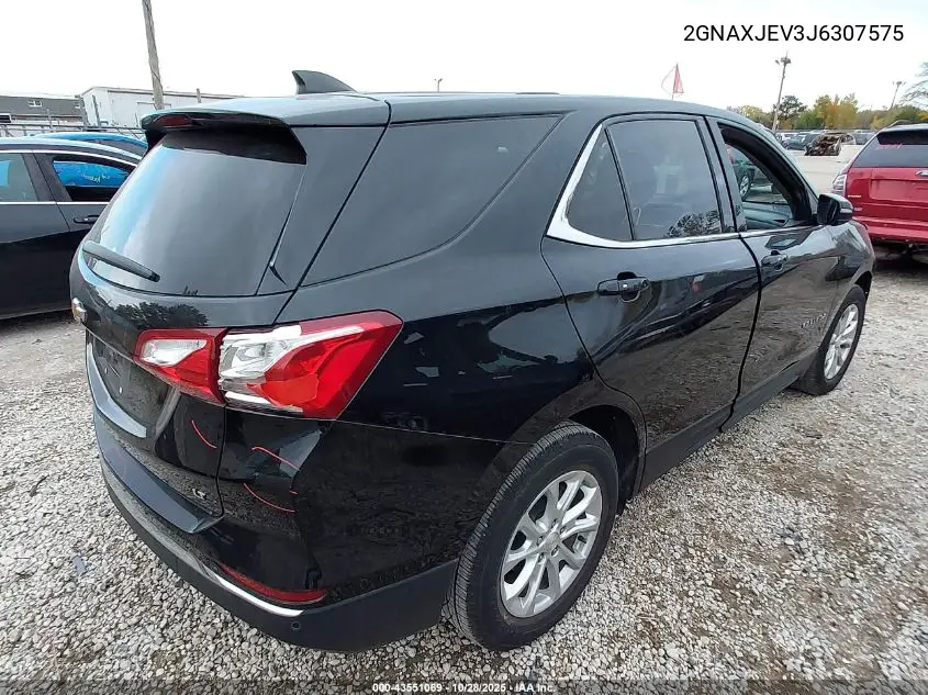 2GNAXJEV3J6307575 2018 Chevrolet Equinox Lt