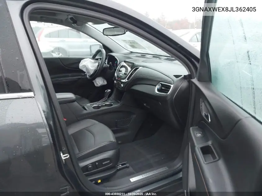 3GNAXWEX8JL362405 2018 Chevrolet Equinox Premier
