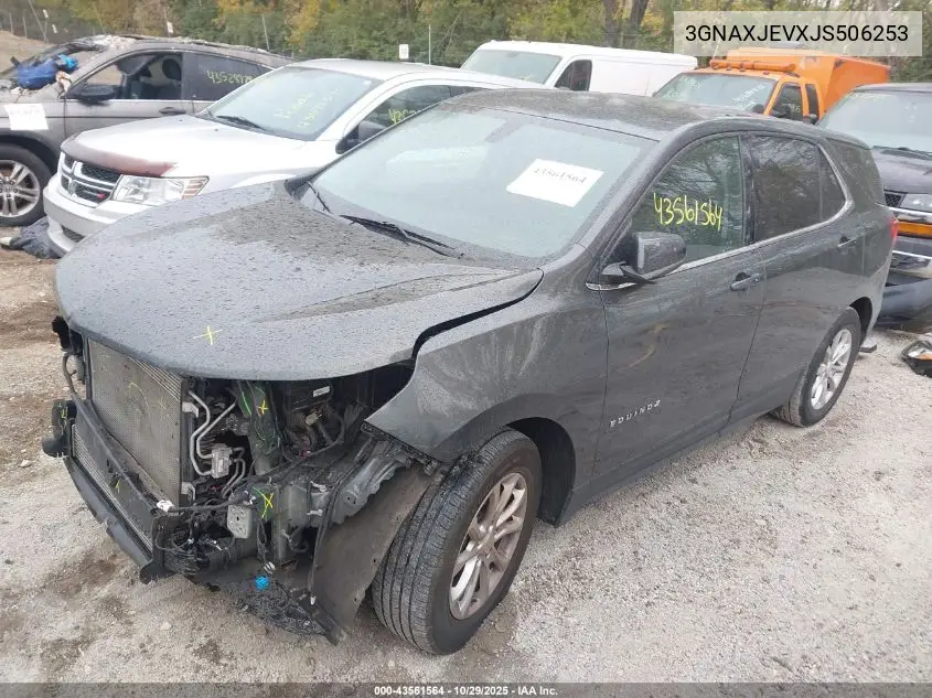 3GNAXJEVXJS506253 2018 Chevrolet Equinox Lt