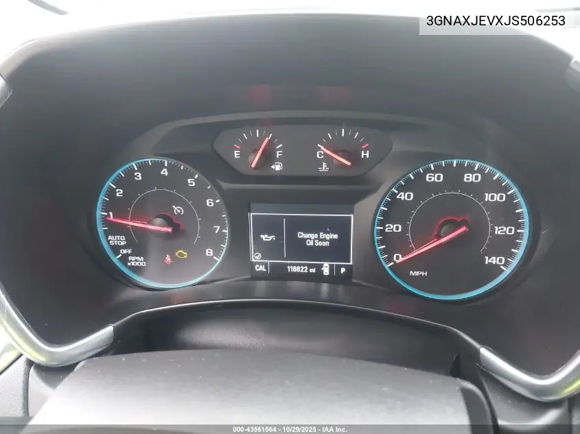3GNAXJEVXJS506253 2018 Chevrolet Equinox Lt