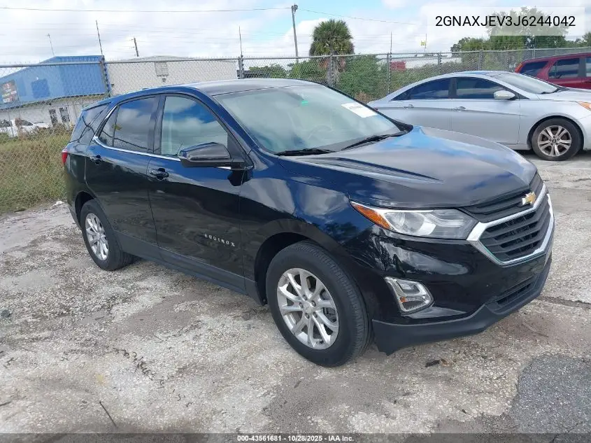 2GNAXJEV3J6244042 2018 Chevrolet Equinox Lt