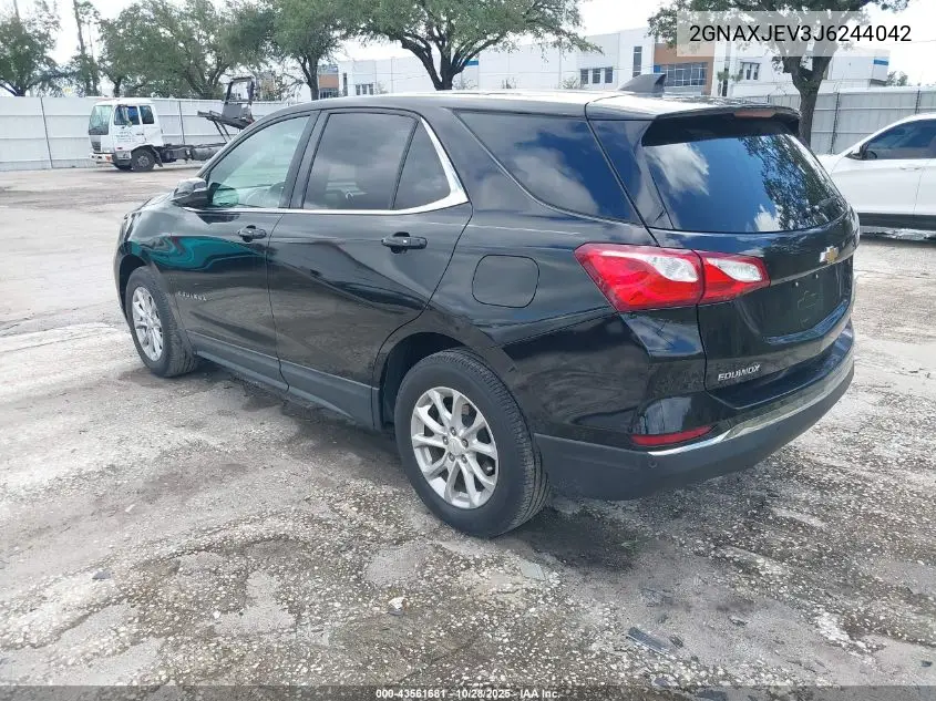 2GNAXJEV3J6244042 2018 Chevrolet Equinox Lt