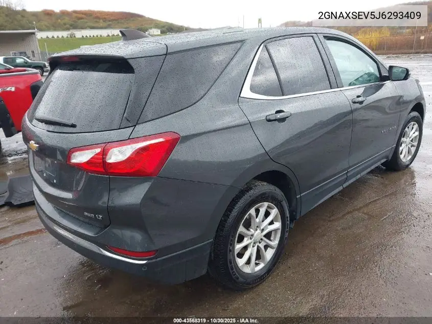 2GNAXSEV5J6293409 2018 Chevrolet Equinox Lt