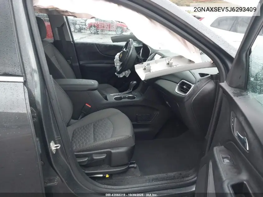 2GNAXSEV5J6293409 2018 Chevrolet Equinox Lt
